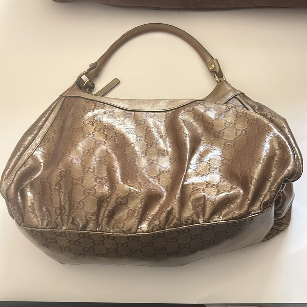 GUCCI Abbey GG Crystal D-Ring Hobo Bag - Picture 2 of 15